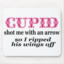 Cupid - Wings Off Mousepad