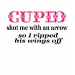 Cupid: Wings Off! t-shirts