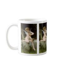 Cupid With a Butterfly by William Bouguereau Mug