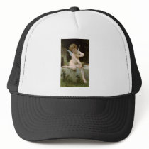 Cupid with a Butterfly Hat