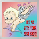 Cupid's Best Shot Poster posters
