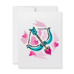 Cupid's Bow & Arrow invitations