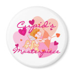 Cupid's Masterpiece Valentine magnets