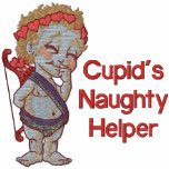 Cupid's Naughty Helper embroidered shirts