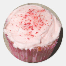 CuppyCake Round Sticker