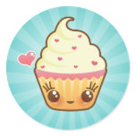 CuppyCakes Heart Stickers