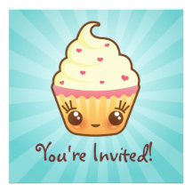 CuppyCakes Invitation