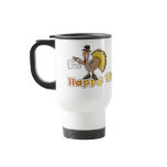 Cups, Mugs - Thanksgiving Turkey "Eat Beef"