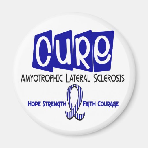 Cure ALS 1 Fridge Magnet