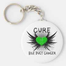 Cure Bile Duct Cancer Key Chain