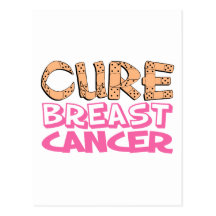 Cure Breast Cancer Post Card