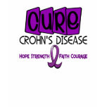 CURE Crohn's Disease t-shirts