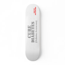 Cure Diabetes. Skateboards