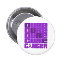 CURE GIST Cancer Collage Button