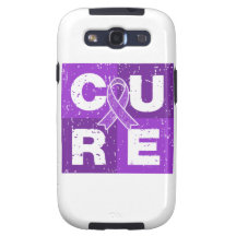 CURE GIST Cancer Distressed Cube Samsung Galaxy S3 Covers