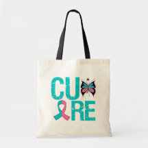CURE Hereditary Breast Cancer Tote Bag
