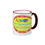 Cure Ignorance Not Autism Mugs