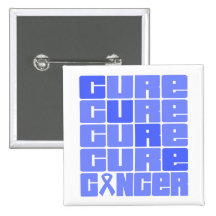 CURE Intestinal Cancer Collage Pins