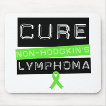 Cure Non-Hodgkin's Lymphoma Mouse Mat