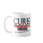 CURE PARKINSON'S DISEASE T-SHIRTS & GIFTS mugs