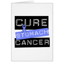 Cure Stomach Cancer Greeting Cards