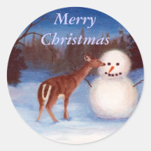 Curiosity Christmas Sticker