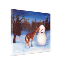 Curiosity Christmas Wrapped Canvas Stretched Canvas Prints