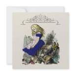 Curious Alice ~ Invitiations Wonderland invitations