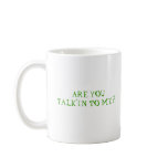 Curious Black Pug Mug