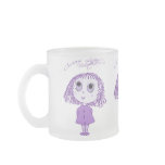 Curious Little Violet Coffee Mugs