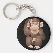 Curious Monkey Keychains