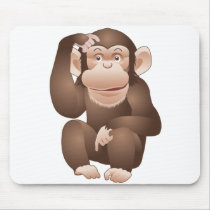 Curious Monkey Mouse Mats