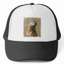 Curious Otter Baseball Cap Hat