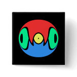 curious parrot face buttons