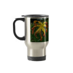 Curious Whiskers and Scarlet Pimpernel on a mug