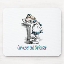 Curiouser and Curiouser Mouse Pad