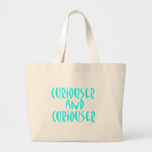 Curiouser & Curiouser Tote Bags