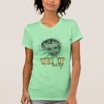 Curl Up and Dye Ladies Lime Shirt