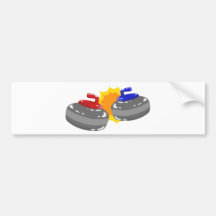 Curling Bumper Stickers