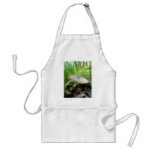 Curly and Shroom Aprons