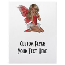 Curly Blonde 3D Fairy in Pink