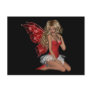 Curly Blonde 3D Fairy in Pink