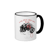 curly girls coffee mugs