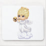 Curly Hair Angel Mousepad