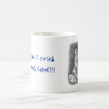 Cursed With Talent Mugs