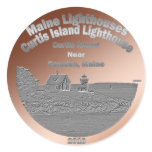 Curtis Island Light Lighthouse stickers