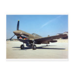 curtiss P-40 tomahawk Post Card