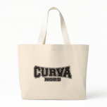 Curva Nord Black Canvas Bags