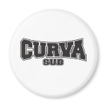Curva Sud Black Refrigerator Magnets