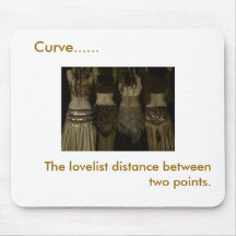 Curve of the hip mouse pads